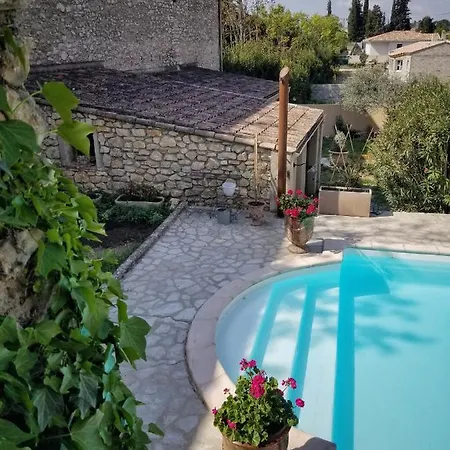 公寓 La Dolce - Dans Propriete Avec Piscine Montpeyroux (Herault)